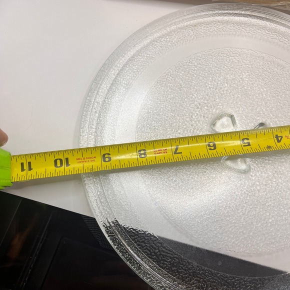 GEMROOM Microwave Glass Turntable Plate Replacement 9.6 Inch Diameter - Picture 5 of 5